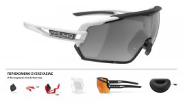 ΓΥΑΛΙΑ SALICE 020RW WHITE ΜΕ ΦΑΚΟΥΣ Hydro Rainbow black + ΔΩΡΟ Extra Φακοί