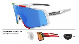 ΓΥΑΛΙΑ SALICE 022ITA WHITE-ITA ΜΕ ΦΑΚΟΥΣ Mirror Hydro blue + ΔΩΡΟ Extra Φακοί