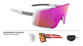 ΓΥΑΛΙΑ SALICE 022RW WHITE-PURPLE ΜΕ ΦΑΚΟΥΣ Mirror Hydro purple + ΔΩΡΟ Extra Φακοί