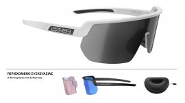ΓΥΑΛΙΑ SALICE 023RW WHITE ΜΕ ΦΑΚΟΥΣ Mirror Hydro black + ΔΩΡΟ Extra Φακοί