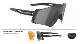 ΓΥΑΛΙΑ SALICE 026SRW SLIM BLACK ΜΕ ΦΑΚΟΥΣ Rainbow black + ΔΩΡΟ Extra Φακοί